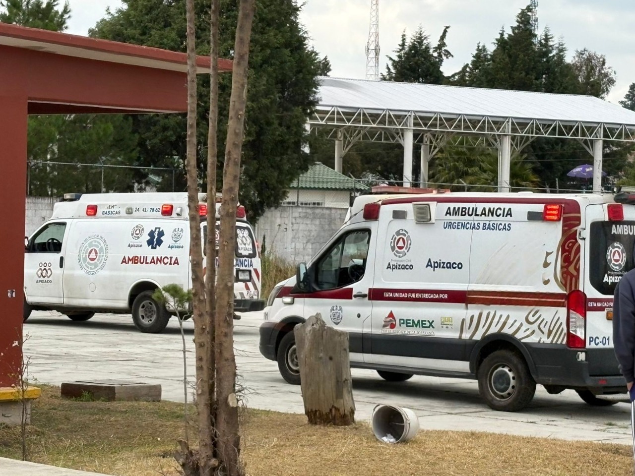 VIOLENTO INCIDENTE EN EL COBAT 10 DE APIZACO