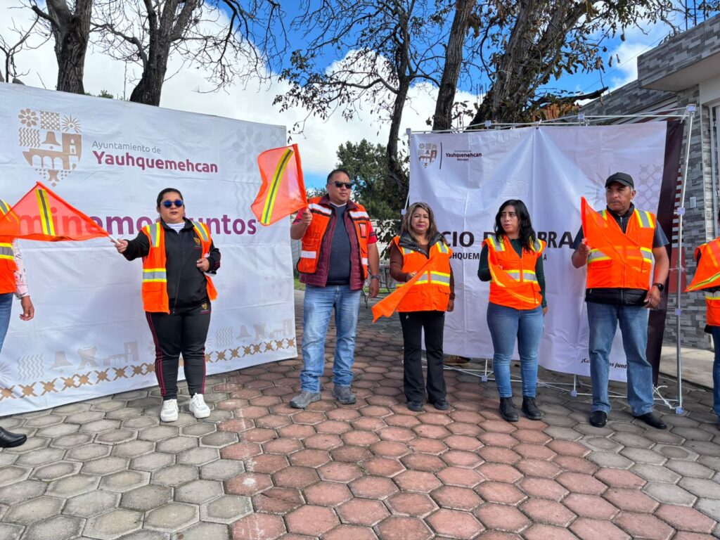 YAUHQUEMEHCAN AVANZA CON NUEVAS OBRAS DE INFRAESTRUCTURA EN SUS COMUNIDADES