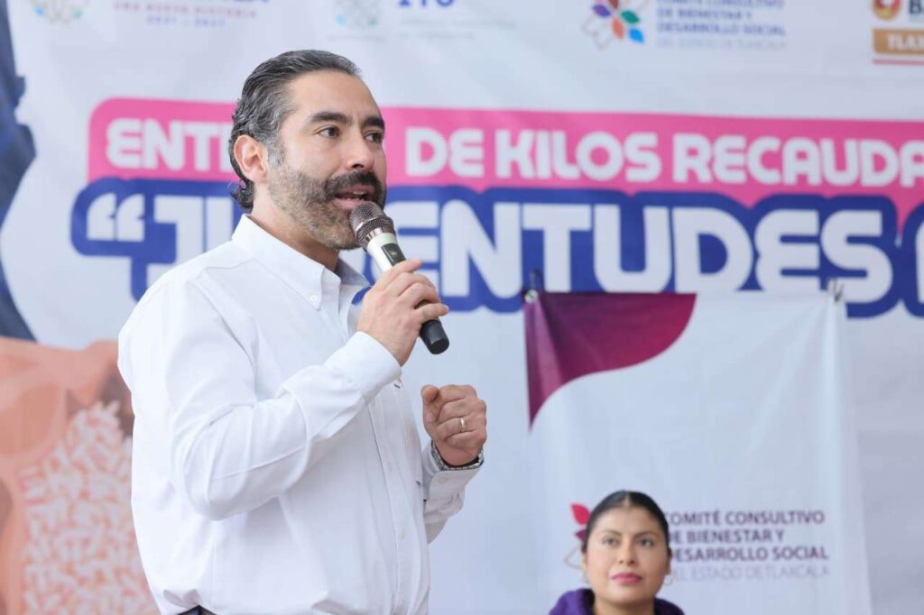 JUVENTUDES TLAXCALTECAS MUESTRAN SU FUERZA SOLIDARIA: MÁS DE 6 TONELADAS DE AYUDA PARA LA CAMPAÑA “TLAXCALA COMPARTE HAMBRE CERO”