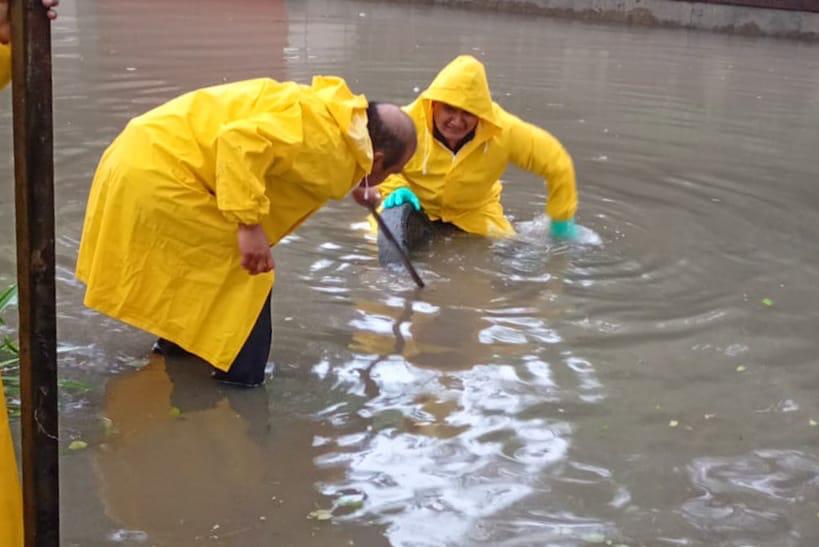 DA GOBIERNO MUNICIPAL RESPUESTA INMEDIATA ANTE EFECTOS DE FUERTE LLUVIA Y GRANIZO EN LA CAPITAL