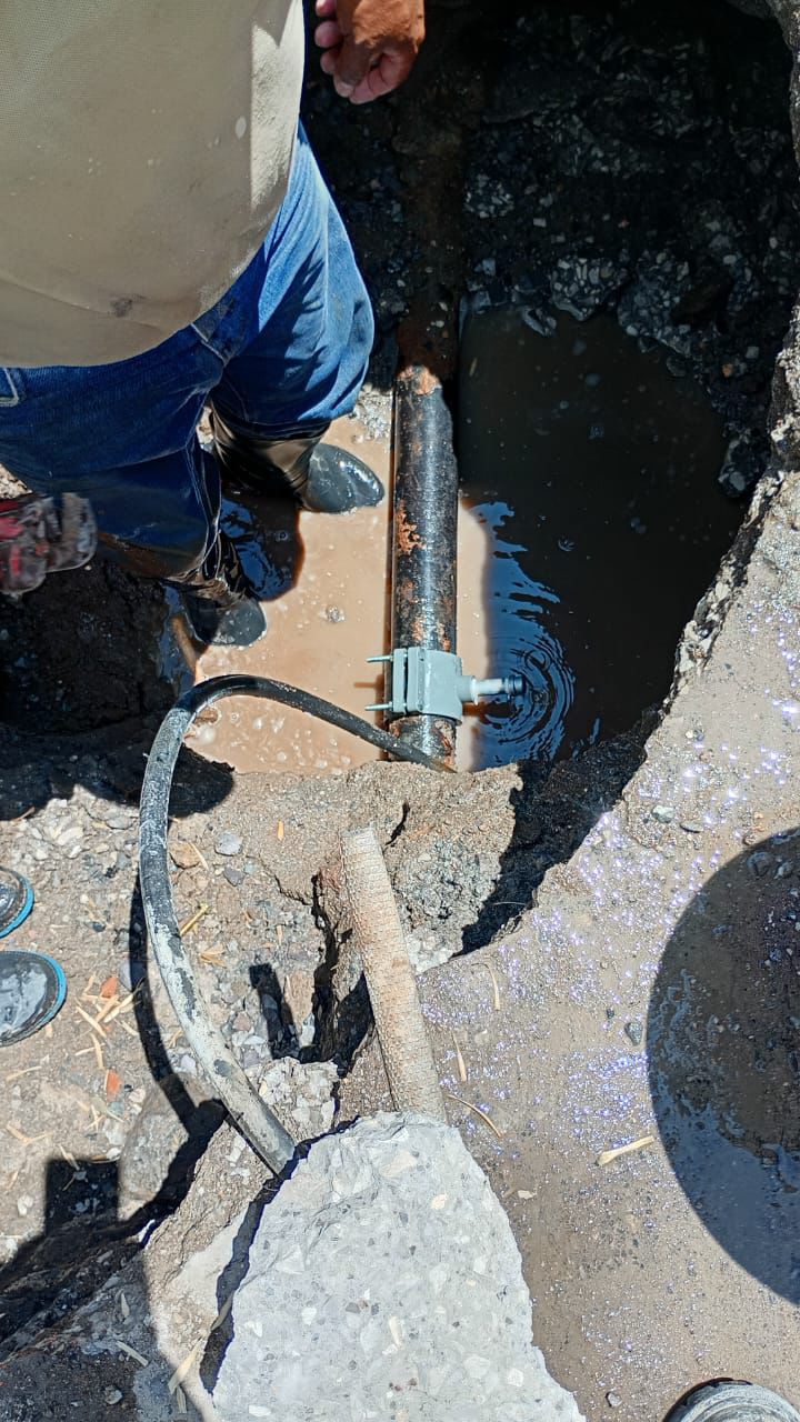 CAPAMH REALIZA TRABAJOS DE REPARACIÓN DE FUGAS Y DESAZOLVE EN BENEFICIO DE LA CIUDADANÍA