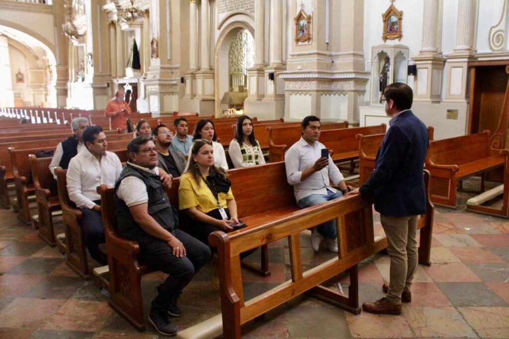 AYUNTAMIENTO DE TLAXCALA IMPULSA LA “RUTA CONVENTUAL 500 AÑOS” CON PRIMER RECORRIDO HISTÓRICO