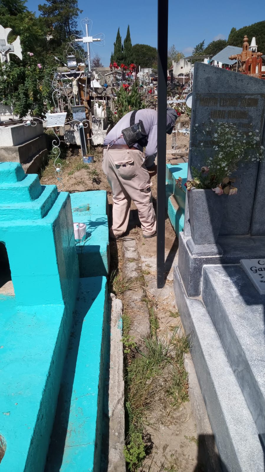 HUAMANTLA MANTIENE EN CONDICIONES DIGNAS LOS PANTEONES MUNICIPALES