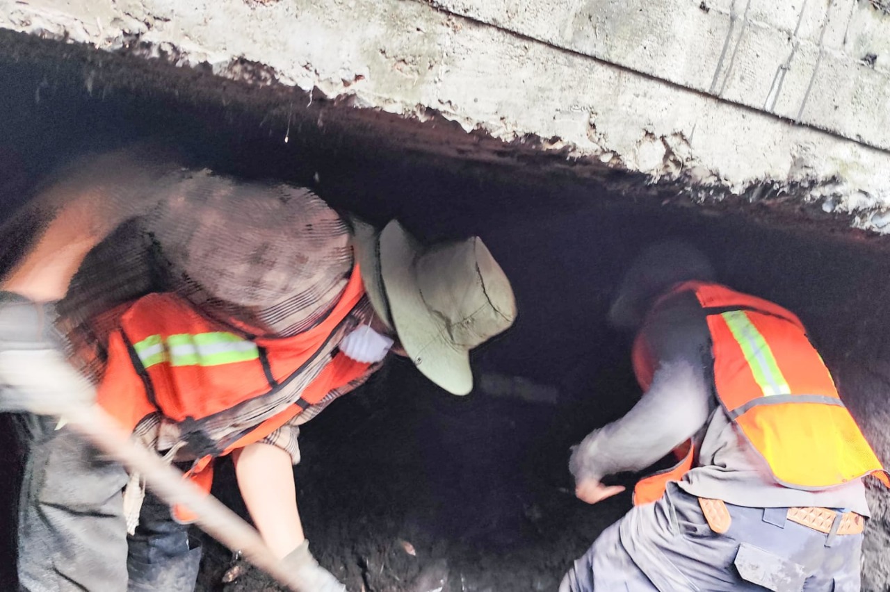 AYUNTAMIENTO DE TLAXCALA CUIDA A LAS FAMILIAS CON LIMPIEZA Y DESAZOLVE EN LA CAPITAL