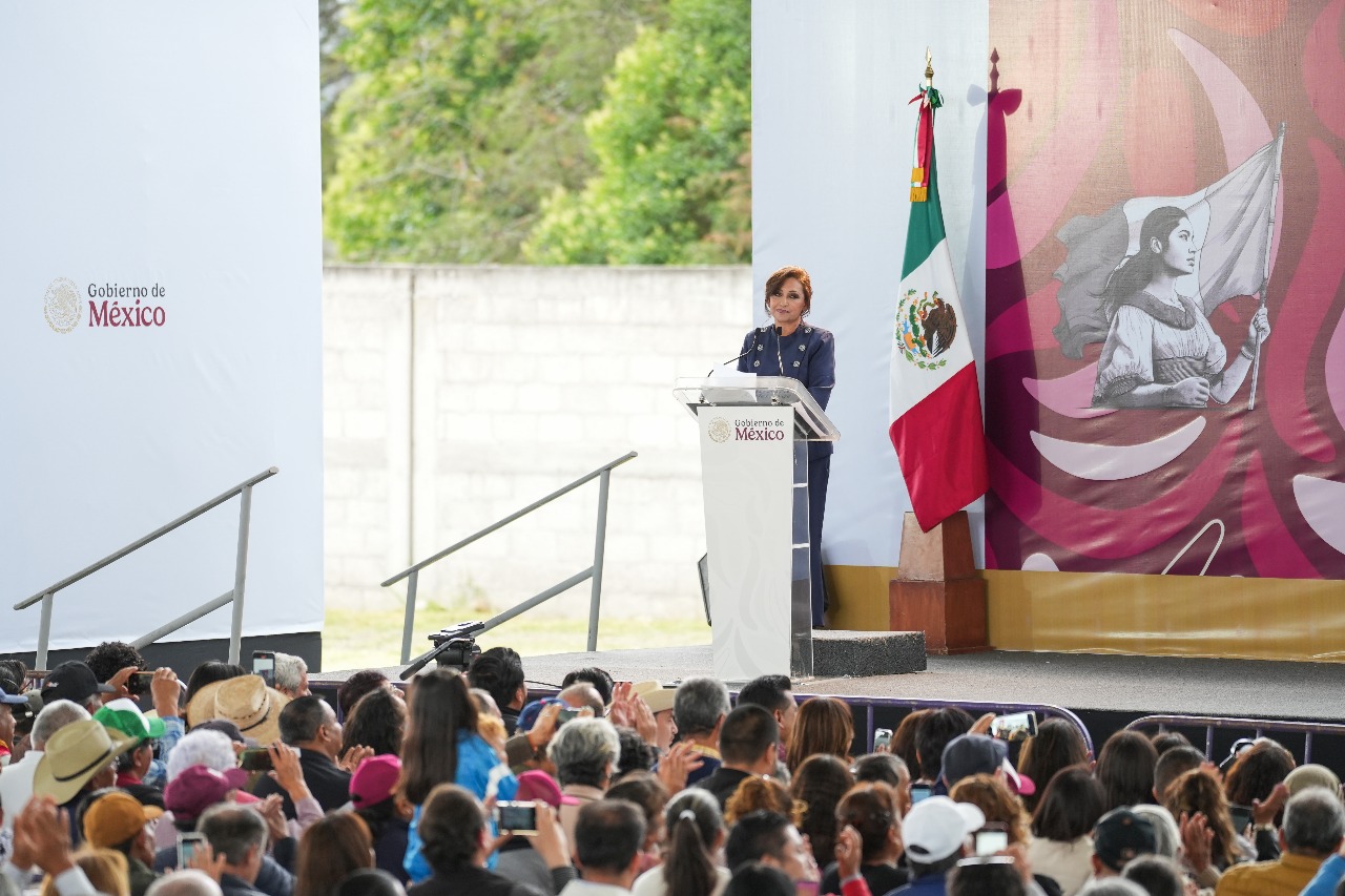 ALFONSO SÁNCHEZ GARCÍA FELICITA A CLAUDIA SHEINBAUM POR SU PRIMER AÑO DE GOBIERNO EN VISITA A TLAXCALA