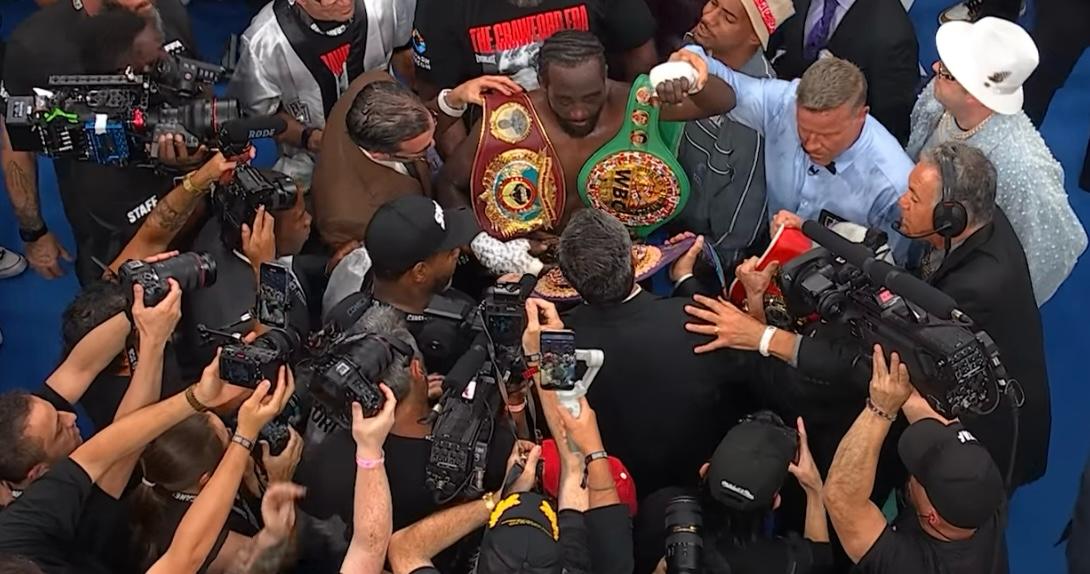 TERENCE CRAWFORD CONQUISTA EL CINTURÓN “NAHUI HUEY ALTEPEMEH”, SÍMBOLO DE TLAXCALA