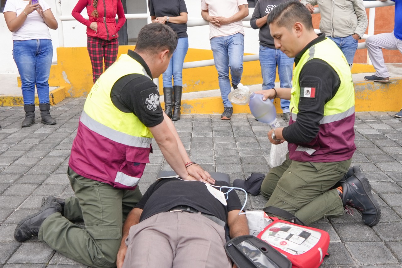 AYUNTAMIENTO DE TLAXCALA SE SUMA AL SIMULACRO NACIONAL 2025 PARA FORTALECER LA PREVENCIÓN