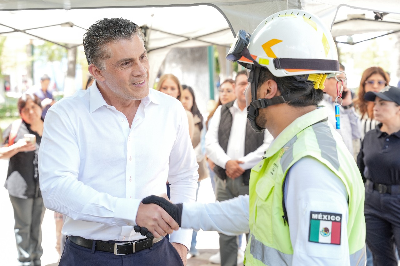 AYUNTAMIENTO DE TLAXCALA SE SUMA AL SEGUNDO SIMULACRO NACIONAL PARA REFORZAR LA CULTURA DE PREVENCIÓN Y PROTOCOLOS DE SEGURIDAD