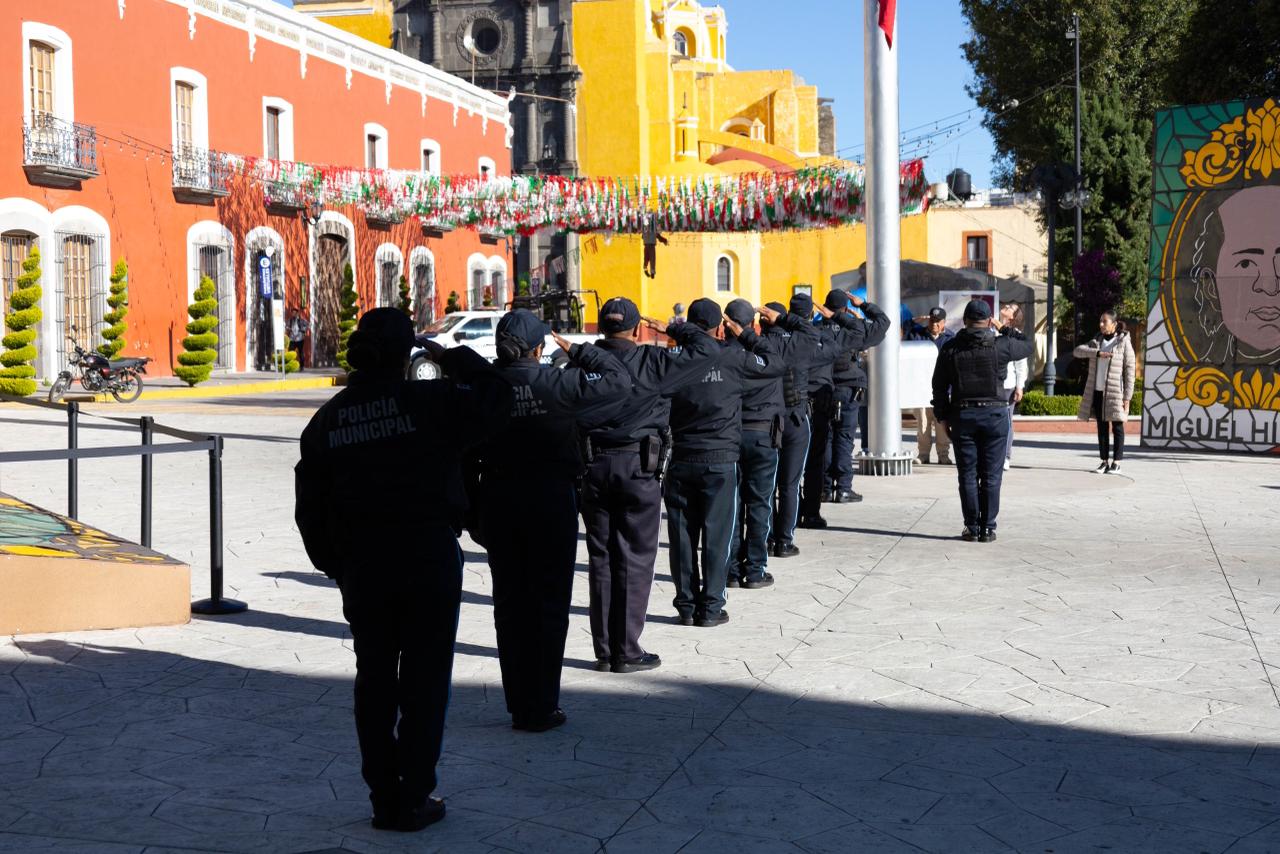 HUAMANTLA REALIZA HOMENAJE CÍVICO CON LA PARTICIPACIÓN DE LA SECUNDARIA “JUSTO SIERRA” Y LA COMISIÓN DE FIESTAS PATRIAS