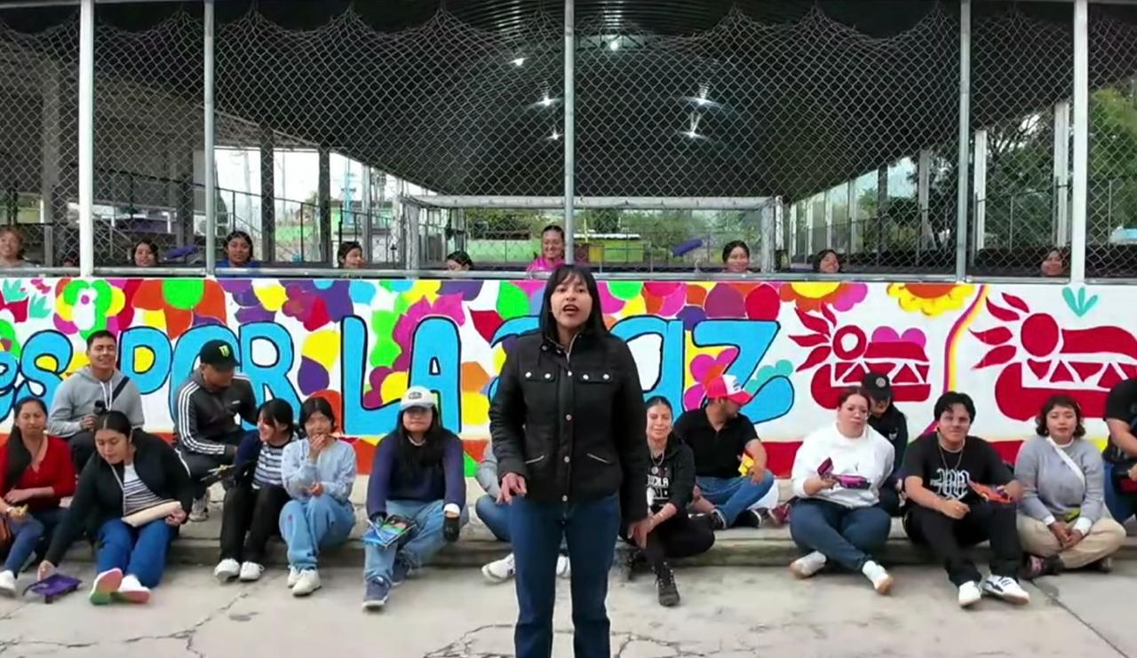 TLAXCALA SE SUMA A LA SEGUNDA JORNADA DE TEQUIOS Y MURALES “ARTE POR LA PAZ” DEL GOBIERNO DE MÉXICO