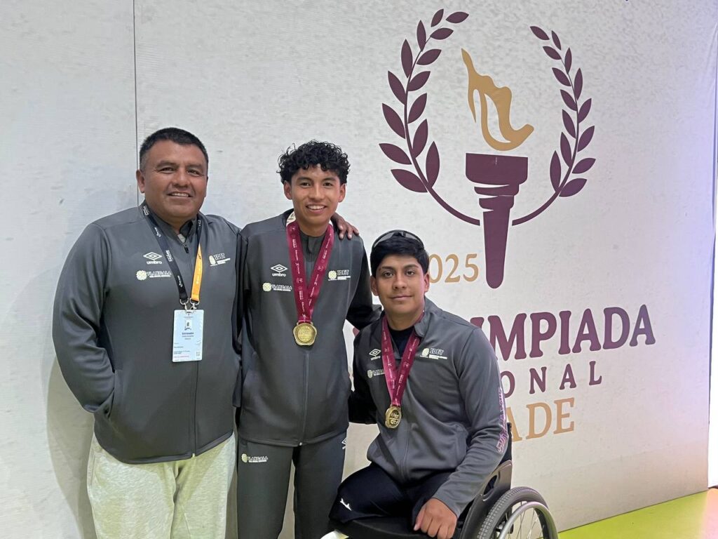 TLAXCALA BRILLA CON ORO EN LA PARALIMPIADA NACIONAL 2025: TRES ATLETAS PONEN EN ALTO EL NOMBRE DEL ESTADO