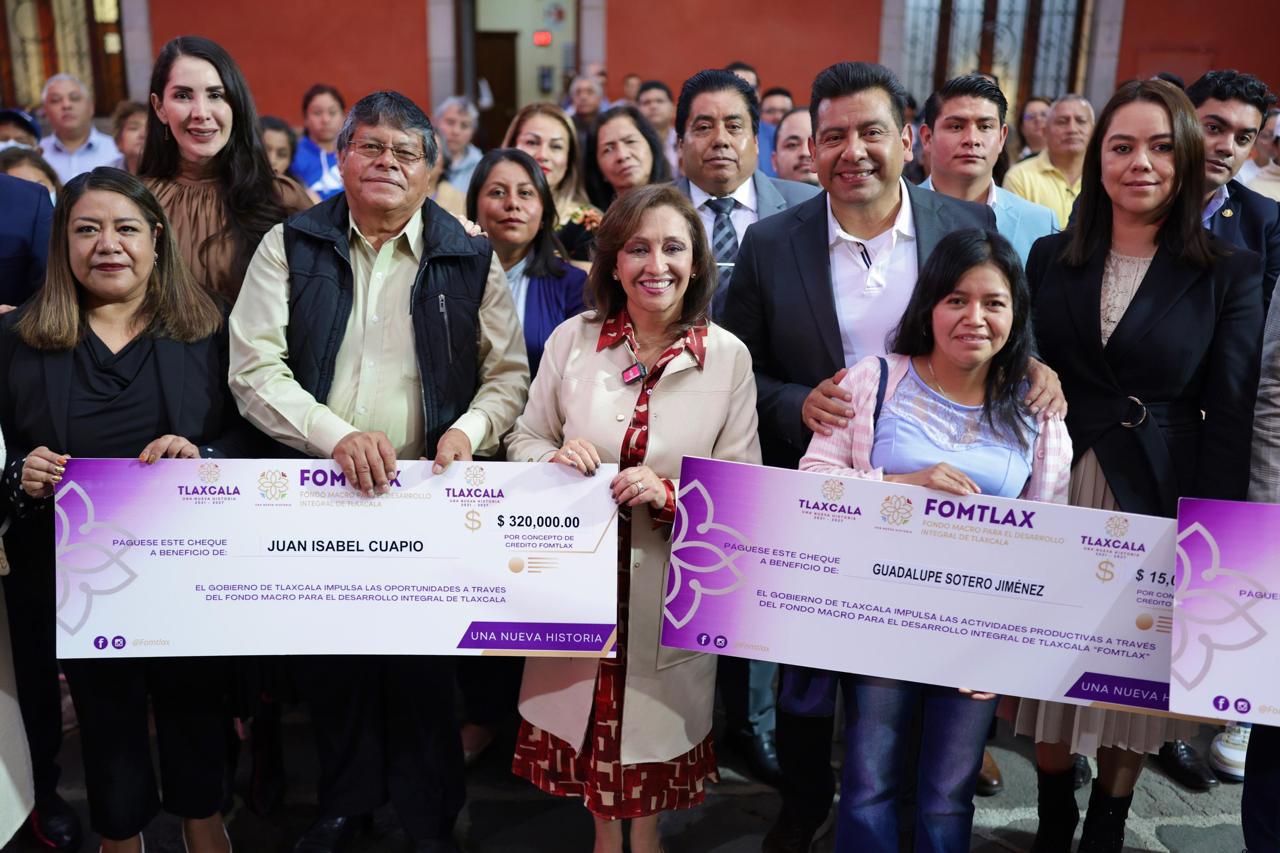 CON CRÉDITOS ACCESIBLES, TLAXCALA IMPULSA A EMPRENDEDORES Y FAMILIAS