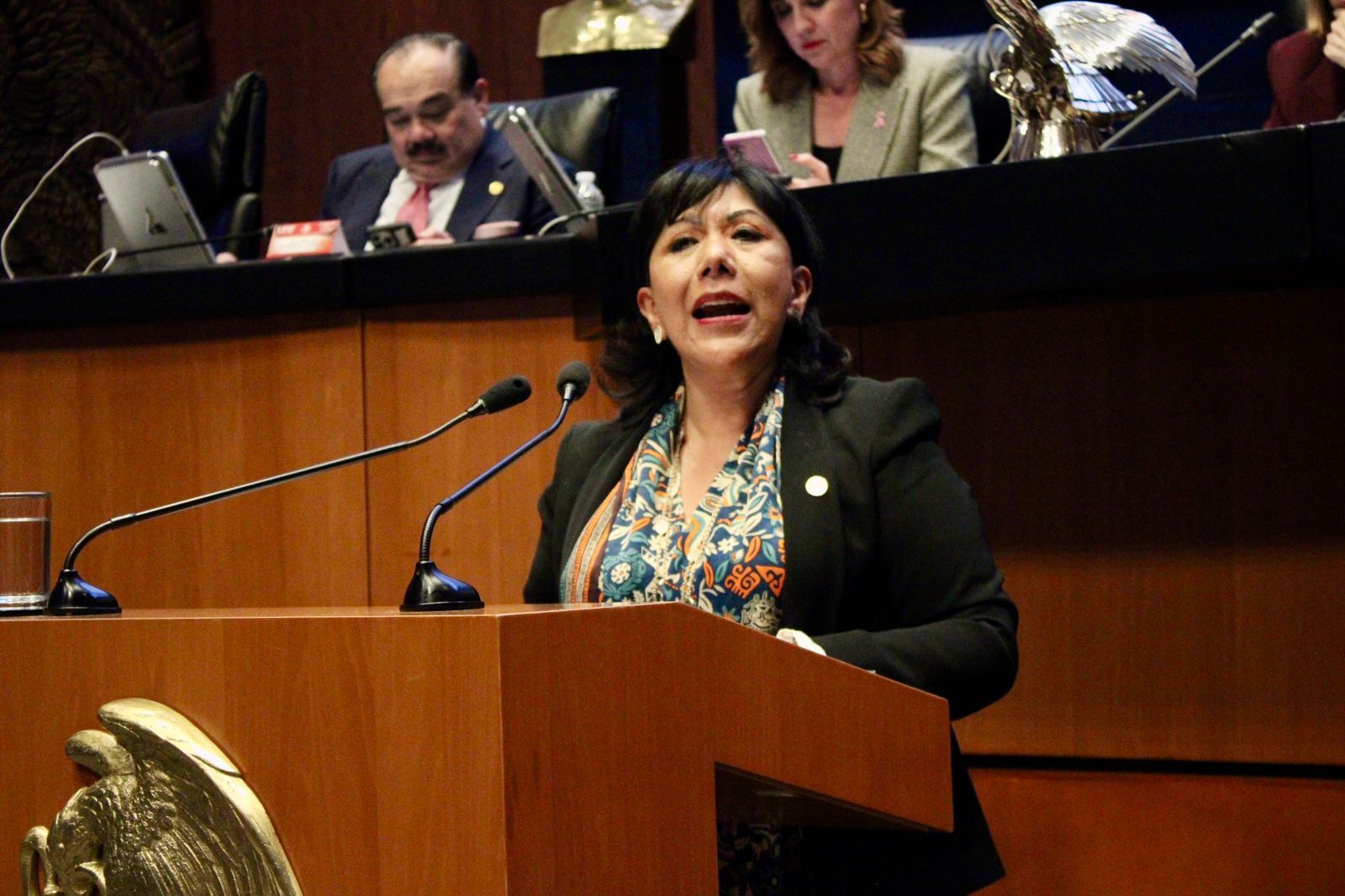 LA SENADORA ANABELL ÁVALOS VOTA EN CONTRA DE LA REFORMA QUE BUSCA DESTRUIR EL JUICIO DE AMPARO POR ATENTAR CONTRA LAS LIBERTADES Y LA DEFENSA DE LOS MEXICANOS