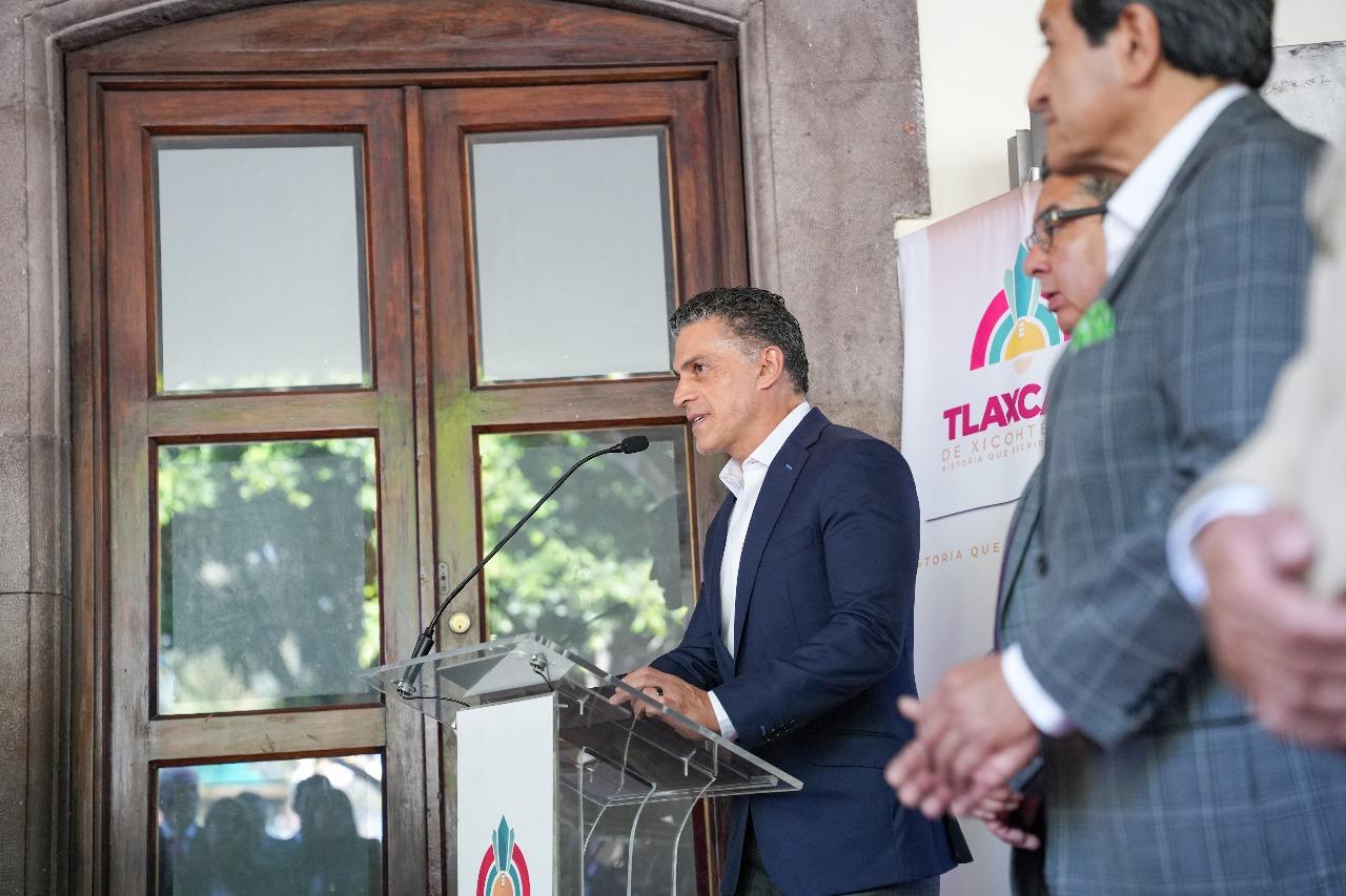 PRESENTA ALCALDE ALFONSO SÁNCHEZ GARCÍA BANDO SOLEMNE CON ACTIVIDADES PARA CONMEMORAR 500 AÑOS DE LA FUNDACIÓN DE TLAXCALA