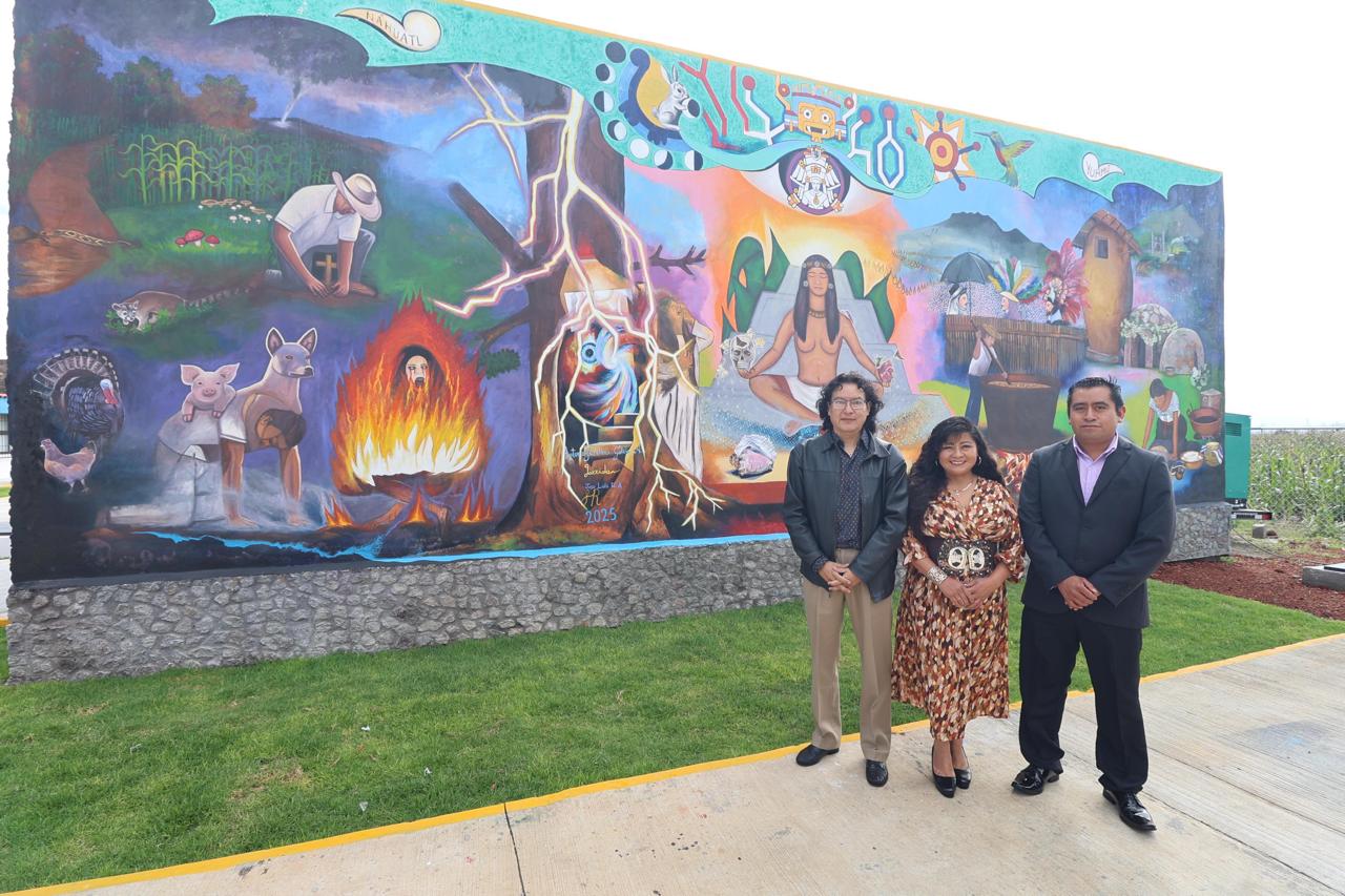 ENTREGA GOBERNADORA TERCERA ETAPA DE CONSTRUCCIÓN DE LA UNIVERSIDAD INTERCULTURAL DE IXTENCO