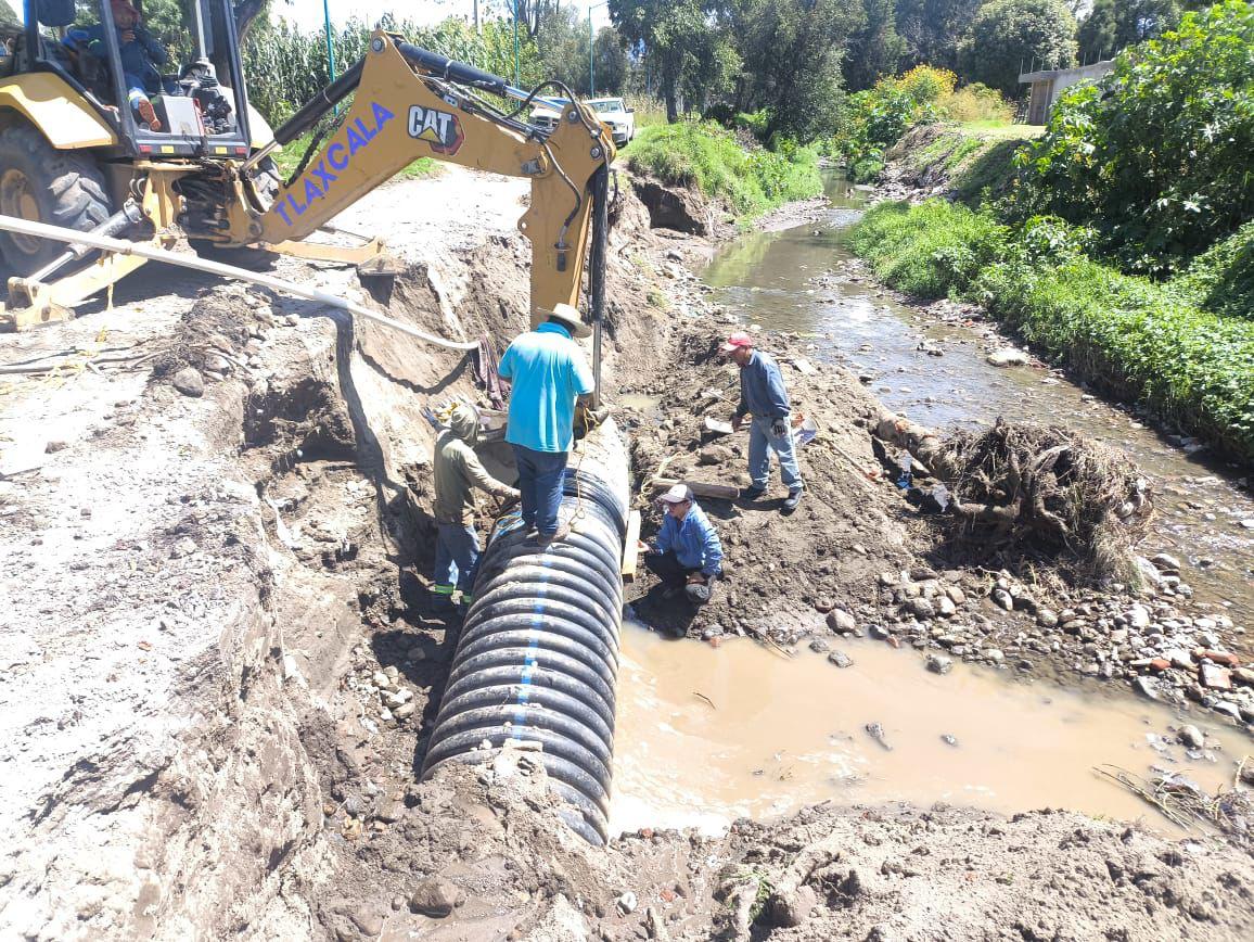 OBRAS DE INFRAESTRUCTURA HIDRÁULICA EN BARRANCA BRIONES PROTEGEN A LA GENTE: ALFONSO SÁNCHEZ GARCÍA
