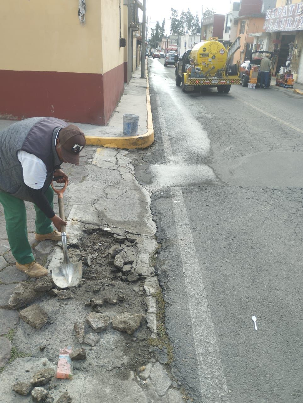 CAPAMH REFUERZA TRABAJOS DIARIOS DE MANTENIMIENTO Y REPARACIÓN DE FUGAS EN HUAMANTLA