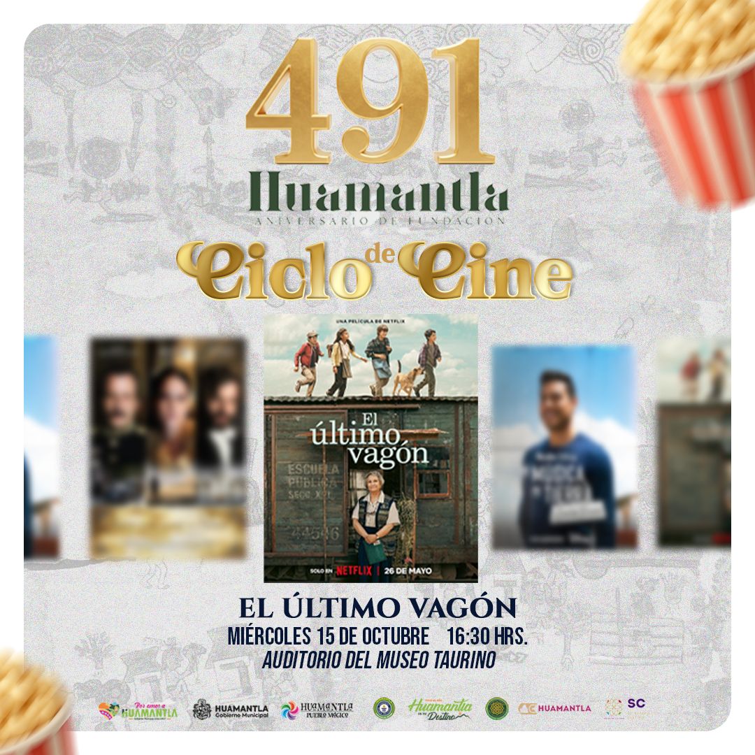 HUAMANTLA PROMUEVE SU CULTURA Y TRADICIONES CON EL CICLO DE CONFERENCIAS “CONOCE HUAMANTLA” Y EL CICLO DE CINE CONMEMORATIVO
