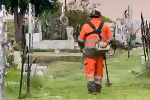CONTINÚA AYUNTAMIENTO DE TLAXCALA CON MEJORAS EN PANTEONES AHORA EN BENEFICIO DEL DE SAN HIPÓLITO CHIMALPA