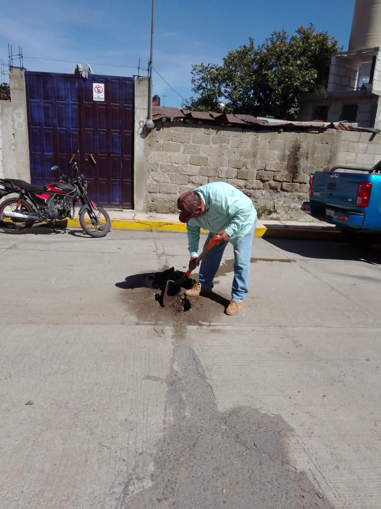 CONTINÚAN LOS TRABAJOS DE MANTENIMIENTO Y REPARACIÓN DE FUGAS EN HUAMANTLA