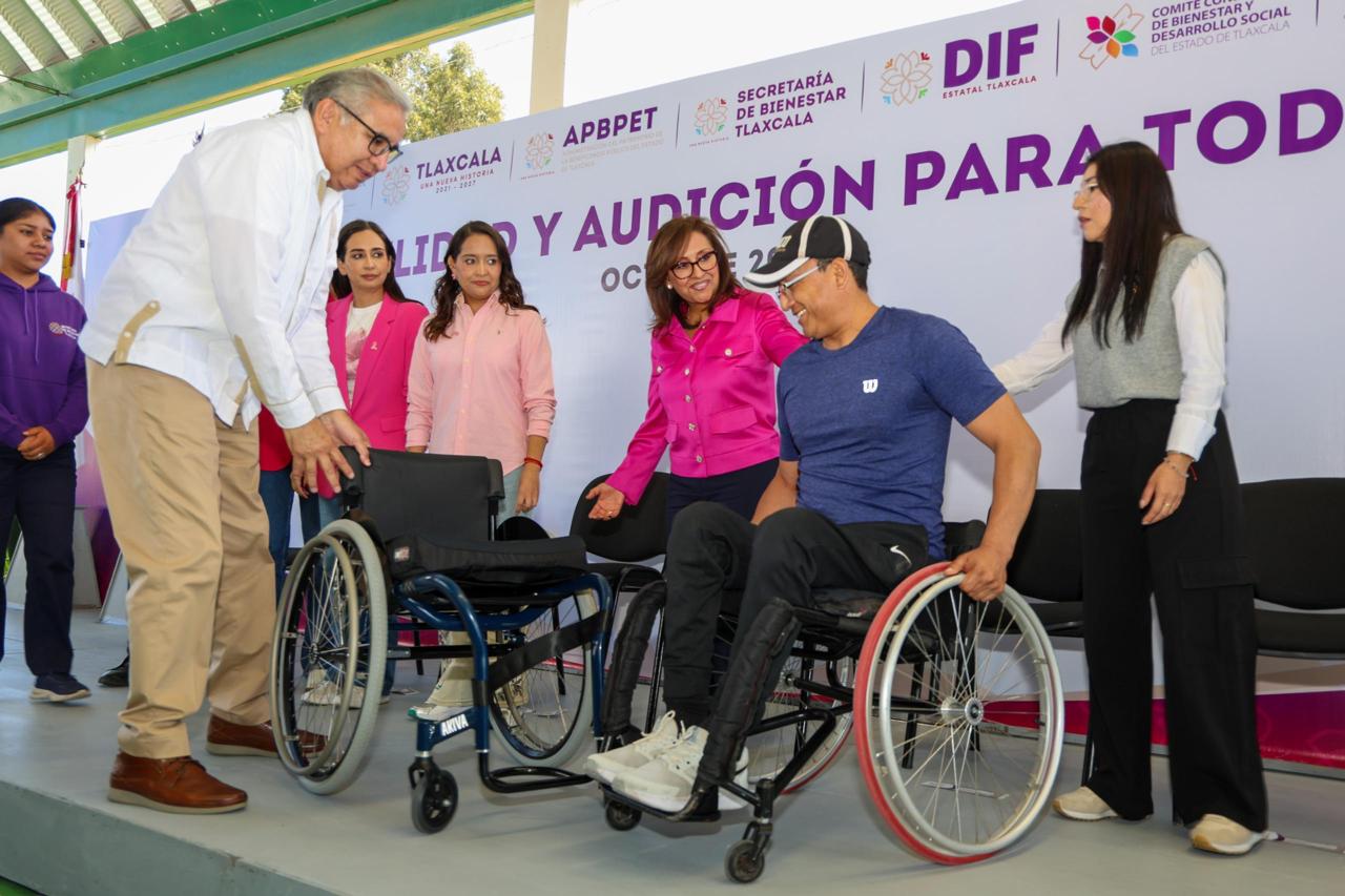 TLAXCALA SE CONSOLIDA COMO LÍDER NACIONAL EN ATENCIÓN A PERSONAS CON DISCAPACIDAD