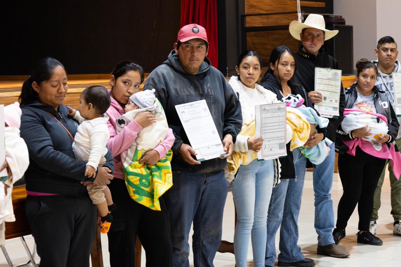 LA OFICIALÍA DEL REGISTRO CIVIL DE HUAMANTLA FORTALECE EL DERECHO A LA IDENTIDAD CON JORNADA DE REGISTROS DE NACIMIENTO