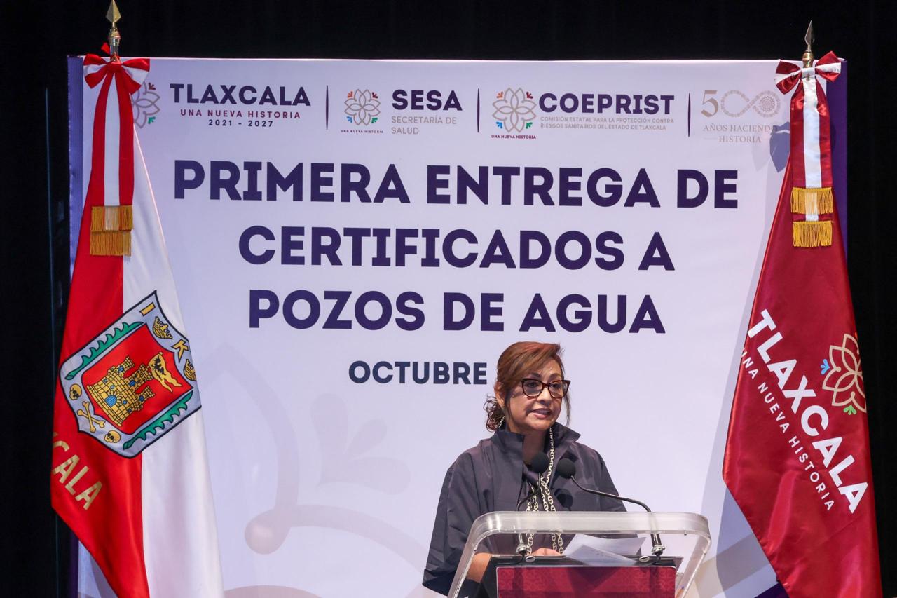 TLAXCALA, PRIMER ESTADO DEL PAÍS EN CERTIFICAR LA CALIDAD DEL AGUA DE SUS SISTEMAS DE ABASTECIMIENTO PÚBLICO