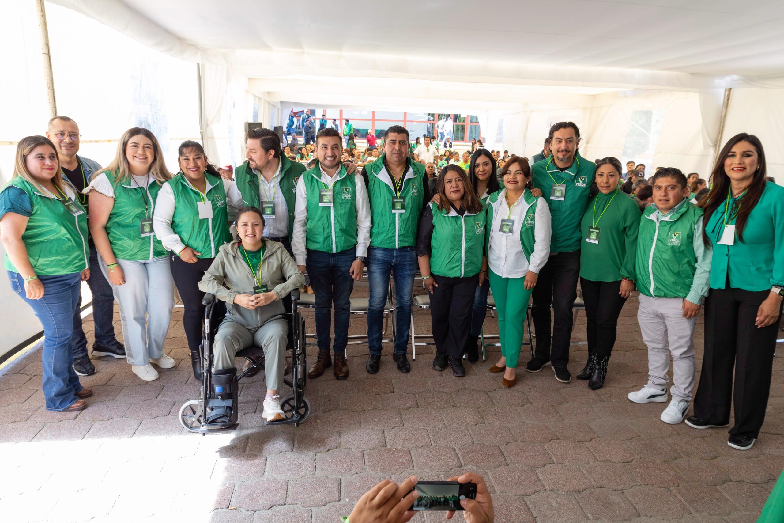 RESPALDA CIUDADANÍA AL PARTIDO VERDE POR RESULTADOS EN HUAMANTLA