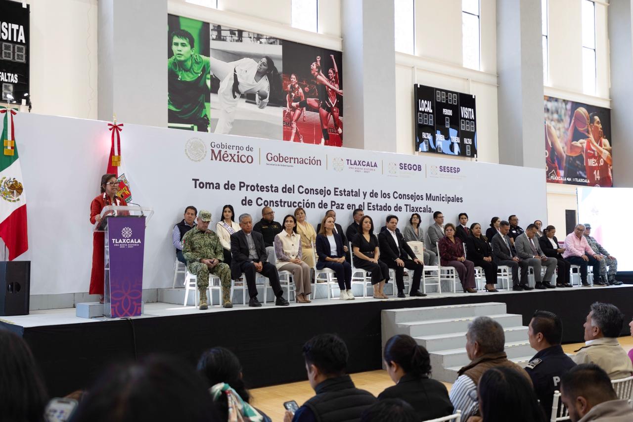 HUAMANTLA SE SUMA A LA CONSTRUCCIÓN DE PAZ CON LA INSTALACIÓN DE SU CONSEJO MUNICIPAL