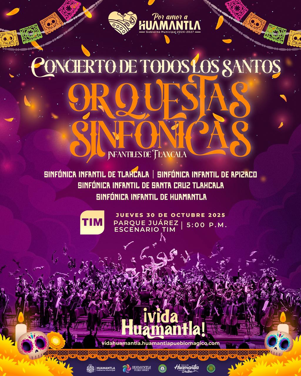 EL TALENTO MUSICAL INFANTIL SE PRESENTA EN HUAMANTLA CON EL “CONCIERTO DE TODOS LOS SANTOS”
