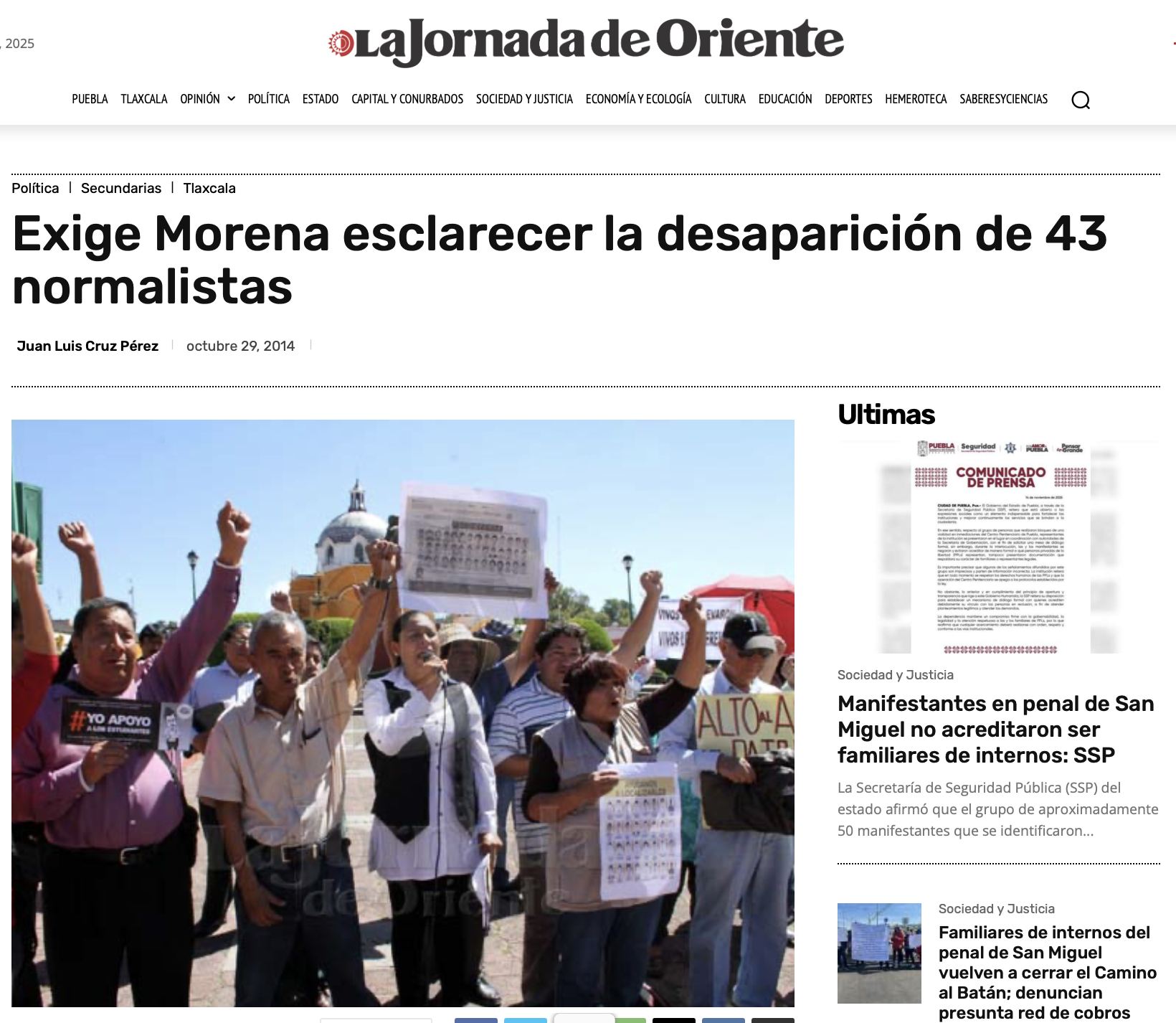 SENADORA ANA LILIA RIVERA CRITICA EL “LUCRAR POLÍTICAMENTE”, PERO LE RECUERDAN SU PASADO CON AYOTZINAPA
