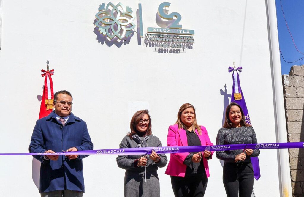 TLAXCALA ESTRENA EL C2 MUNICIPAL NÚMERO 36: LORENA CUÉLLAR CONSOLIDA UN MODELO DE SEGURIDAD MODERNO Y CERCANO