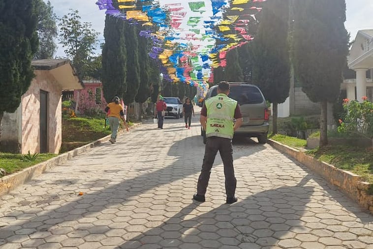 OPERATIVO DE DÍA DE MUERTOS EN LA CAPITAL DE TLAXCALA TRANSCURRIÓ CON SALDO BLANCO Y TOTAL TRANQUILIDAD