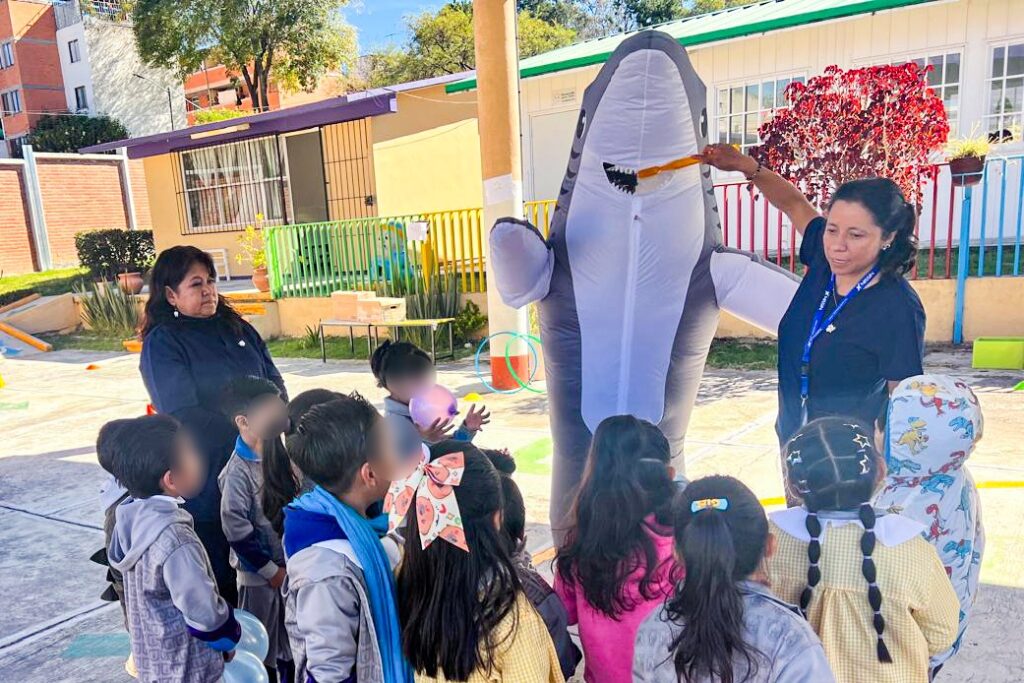 PROMUEVE AYUNTAMIENTO DE TLAXCALA LA SALUD BUCAL EN LAS INFANCIAS DE ACUITLAPILCO CON ACTIVIDADES LÚDICAS