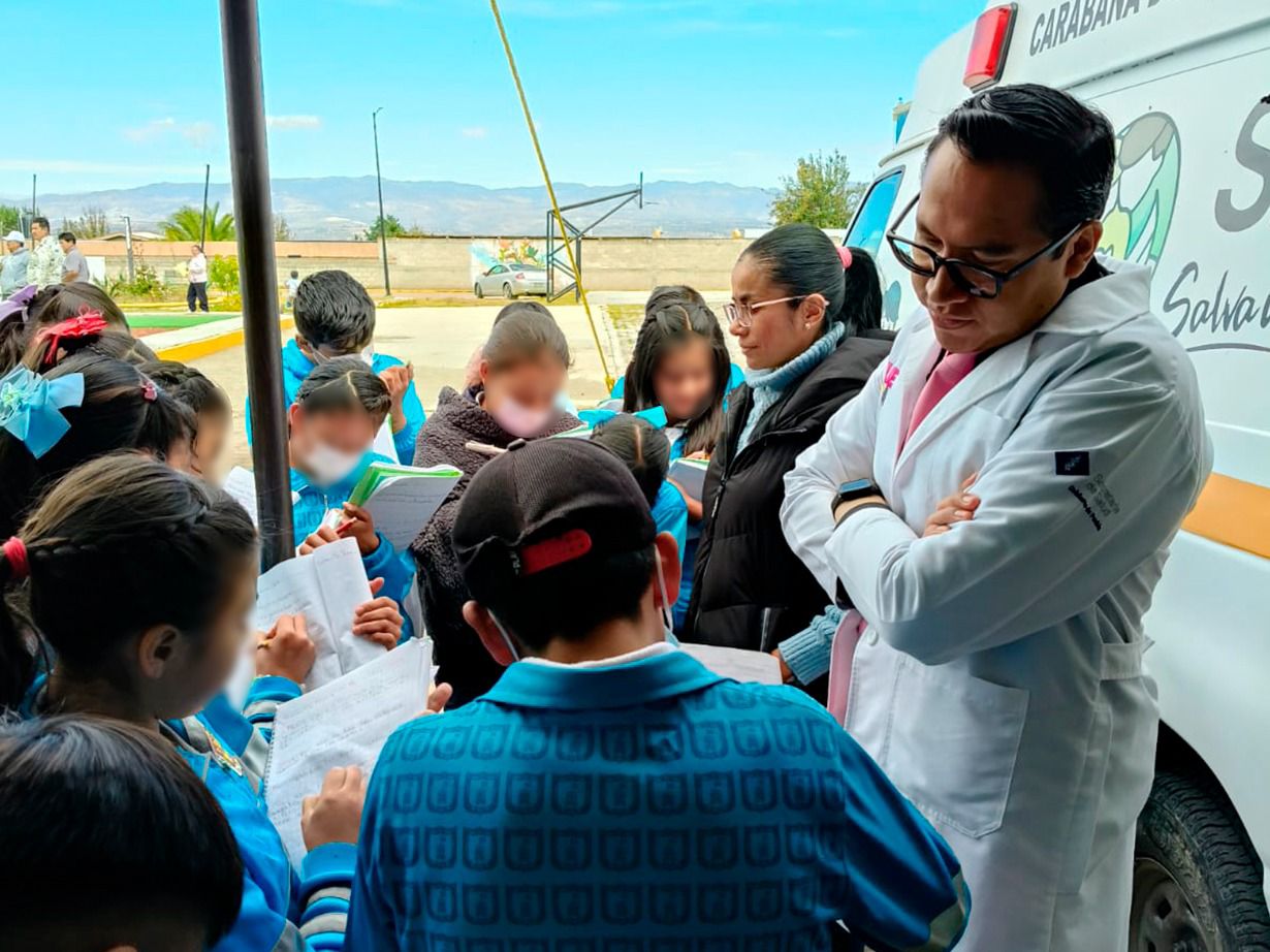 CARAVANA DE SALUD DEL SMDIF HUAMANTLA LLEGA A JOSÉ MARÍA MORELOS CON ACTIVIDADES INTEGRALES PARA NIÑAS, NIÑOS Y FAMILIAS