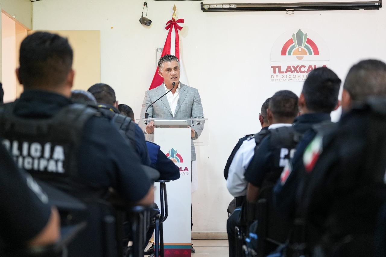 AL DIGNIFICAR LA LABOR DE LOS POLICÍAS RECONOCEMOS SU VALOR HUMANO: ALFONSO SÁNCHEZ GARCÍA