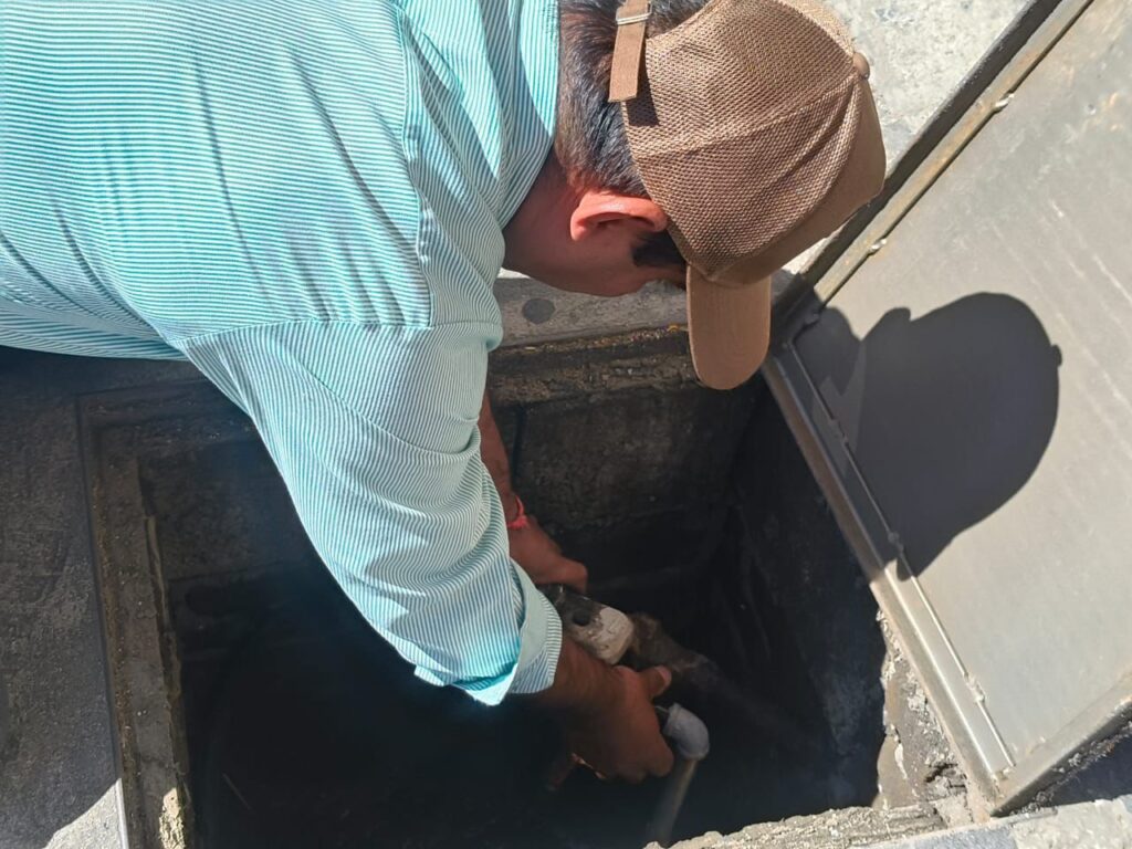 CAPAMH REFUERZA TRABAJOS DE MEJORA EN LA RED HIDRÁULICA Y VIALIDADES DE HUAMANTLA