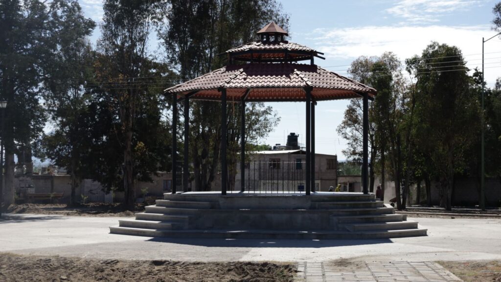 AVANZA LA RENOVACIÓN DEL PARQUE PÚBLICO EN LA COLONIA NCP JOSÉ MARÍA MORELOS; UN COMPROMISO CUMPLIDO CON LA CIUDADANÍA HUAMANTLECA