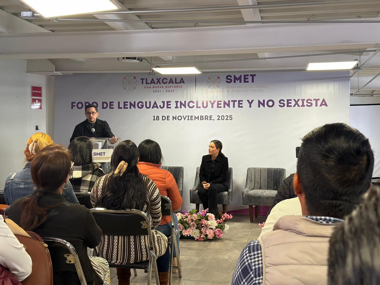 HUAMANTLA PARTICIPA ACTIVAMENTE EN EL FORO DE LENGUAJE INCLUYENTE Y NO SEXISTA ORGANIZADO POR LA SMET