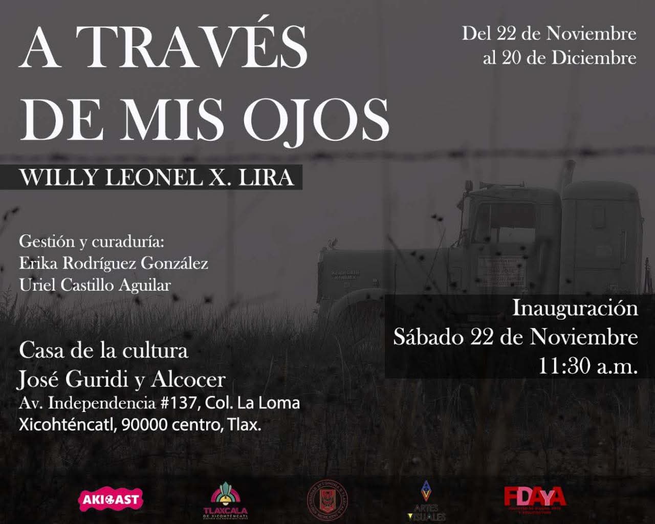 AYUNTAMIENTO DE TLAXCALA EXPONE EL TALENTO UNIVERSITARIO EN LA CASA DE LA CULTURA CON LA EXPOSICIÓN “A TRAVÉS DE MIS OJOS”