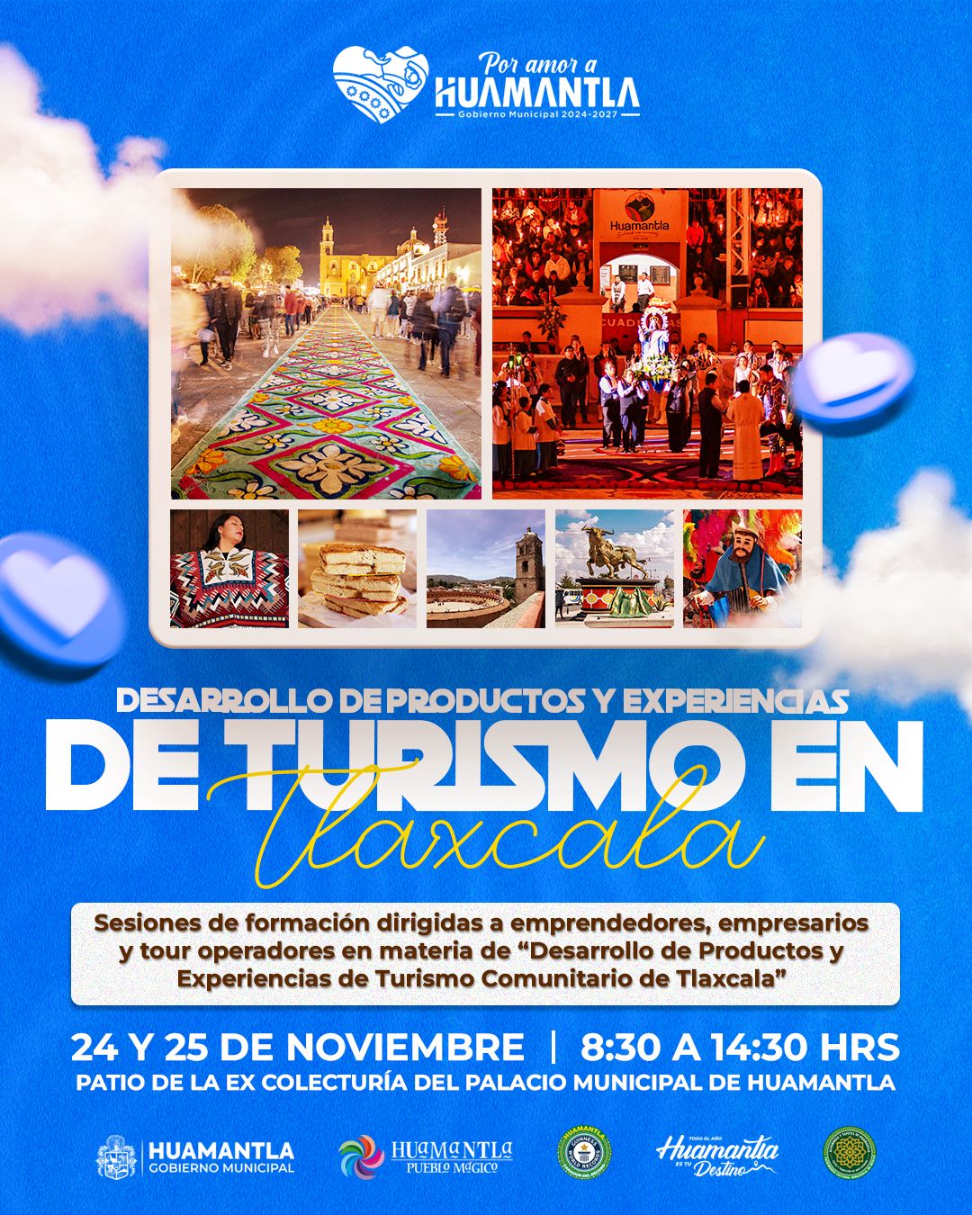 HUAMANTLA SERÁ SEDE REGIONAL DE CAPACITACIÓN SOBRE DESARROLLO DE PRODUCTOS Y EXPERIENCIAS TURÍSTICAS DE TLAXCALA