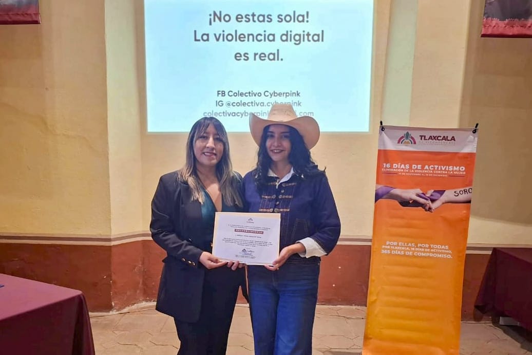 AYUNTAMIENTO DE TLAXCALA CONTINÚA CON LOS 16 DÍAS DE ACTIVISMO CONTRA LA VIOLENCIA HACIA LAS MUJERES AHORA CON EL TALLER: REDES SOCIALES SEGURAS