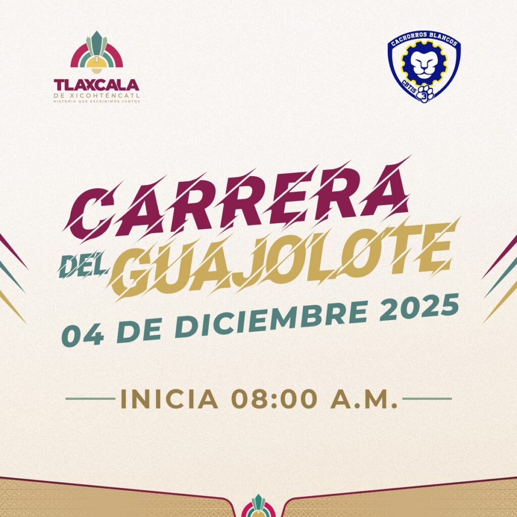 CON RESPALDO DEL AYUNTAMIENTO DE TLAXCALA CBTIS 03 LLEVARÁ LA CARRERA DEL GUAJOLOTE POR CALLES DE LA CAPITAL
