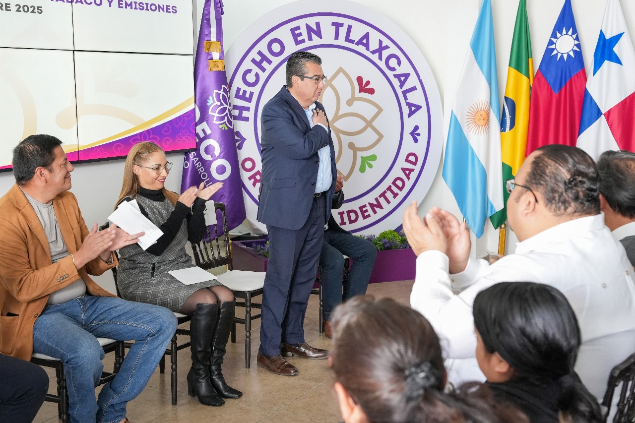 AYUNTAMIENTO DE TLAXCALA RECIBE RECONOCIMIENTO POR IMPULSAR ESPACIOS 100% LIBRES DE HUMO DE TABACO