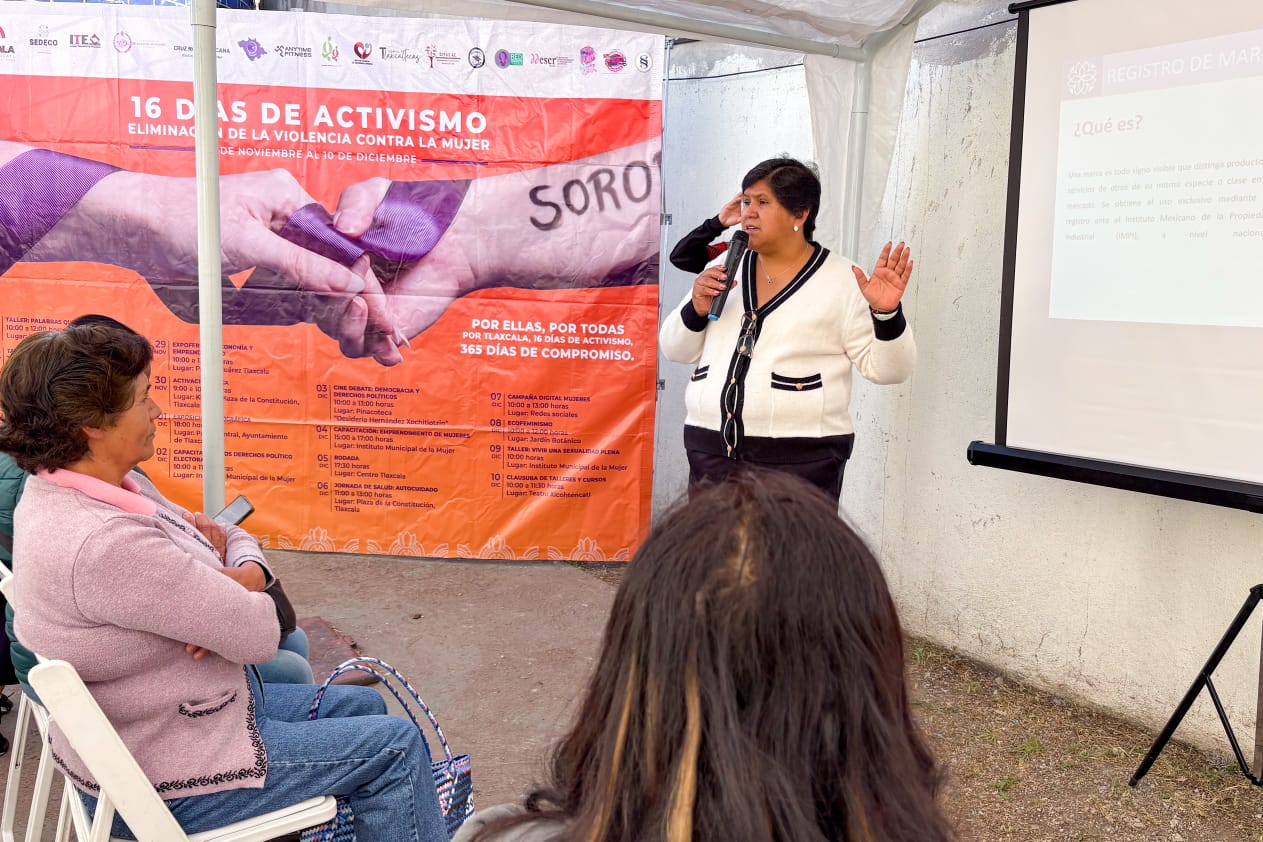 AYUNTAMIENTO DE TLAXCALA Y SEDECO ACERCAN HERRAMIENTAS PARA EL CRECIMIENTO DE MUJERES EMPRENDEDORAS