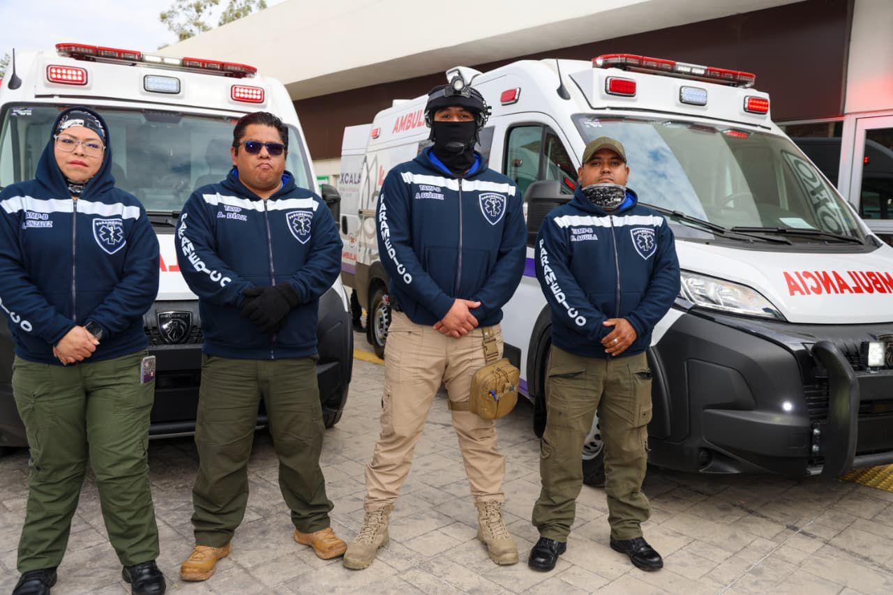 ENTREGA LA GOBERNADORA LORENA CUÉLLAR AMBULANCIAS A NUEVE MUNICIPIOS