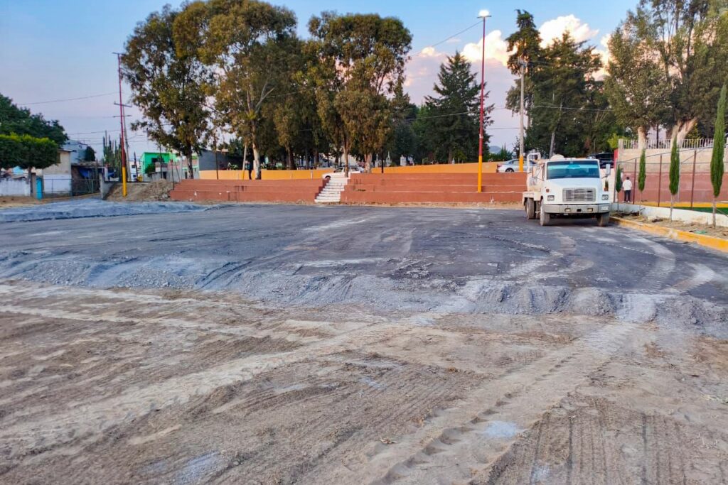 ALFONSO SÁNCHEZ GARCÍA CIERRA EL AÑO CON RESULTADOS EN OBRAS DE BIENESTAR SOCIAL EN SAN HIPÓLITO CHIMALPA