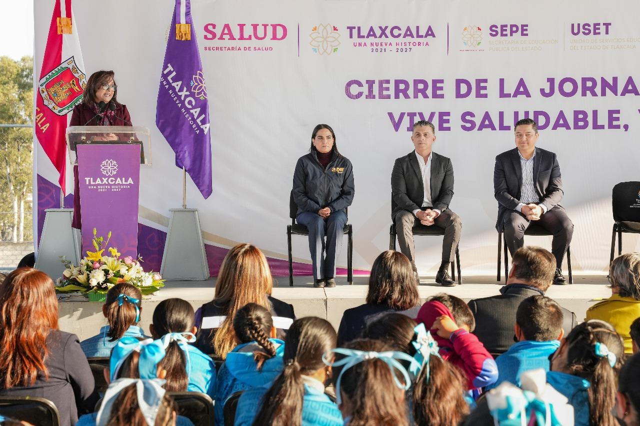 “SALUD Y EDUCACIÓN SON PILARES QUE SOSTIENEN EL PRESENTE Y CONSTRUYEN EL FUTURO DE TLAXCALA”: ALFONSO SÁNCHEZ GARCÍA