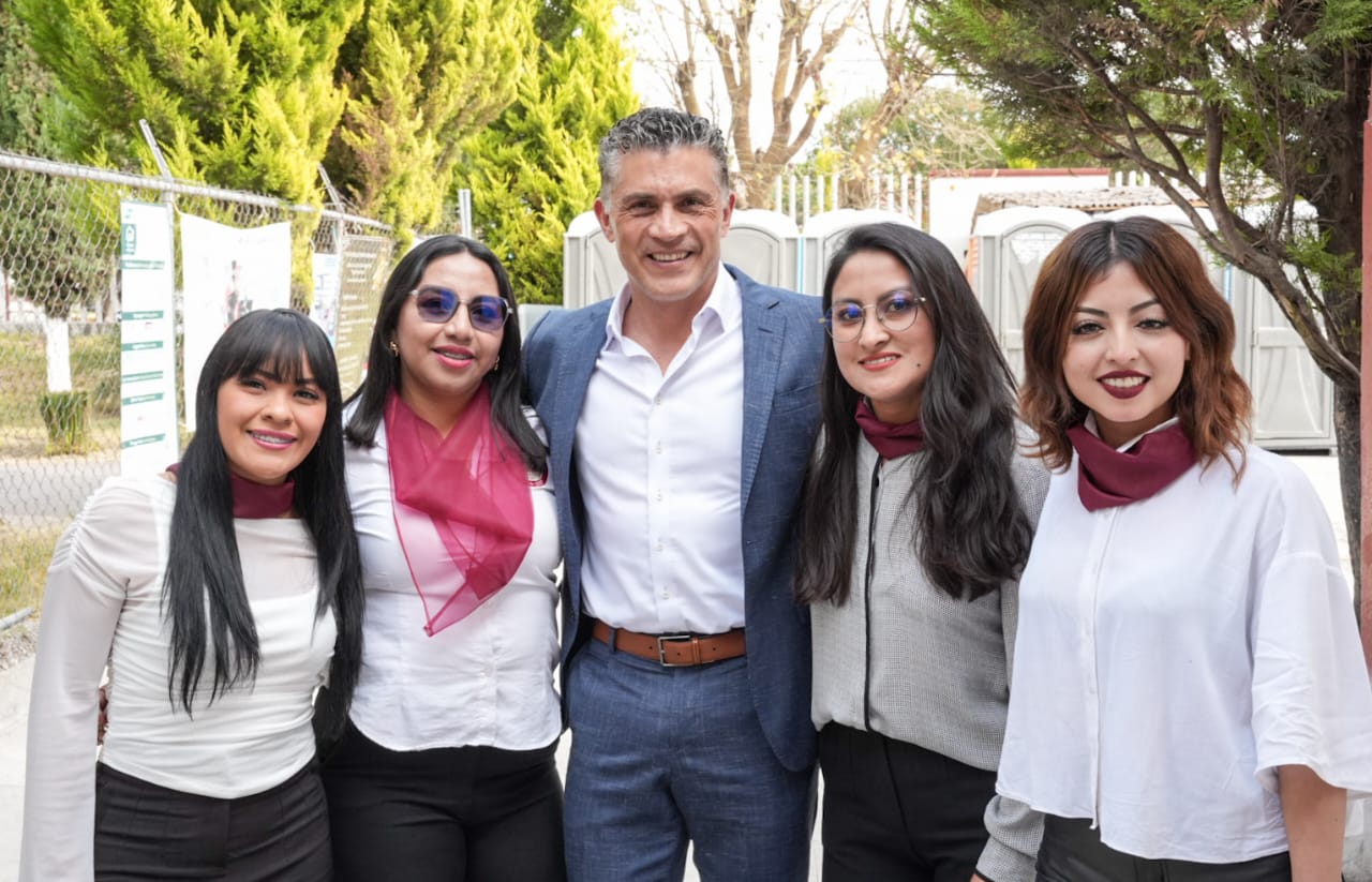 ALFONSO SÁNCHEZ ACOMPAÑA Y RECONOCE AVANCES DE PANOTLA EN SU PRIMER INFORME DE GOBIERNO