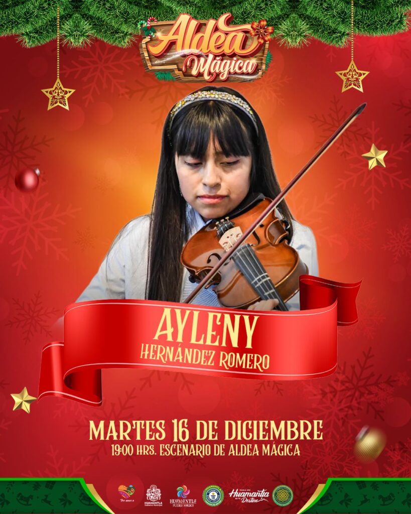 LA MÚSICA ENGALANA LA ALDEA MÁGICA CON LA PRESENTACIÓN DE AYLENY HERNÁNDEZ ROMERO